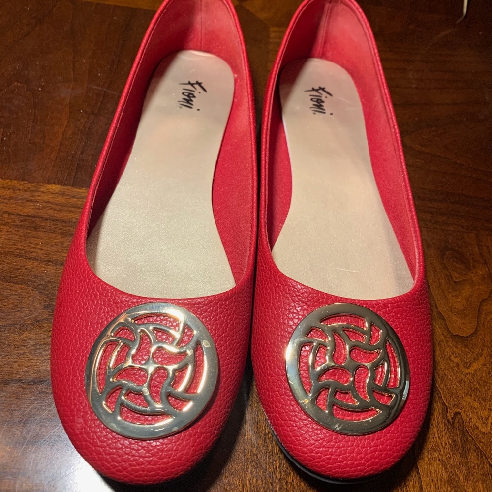 FIONI Red Flats